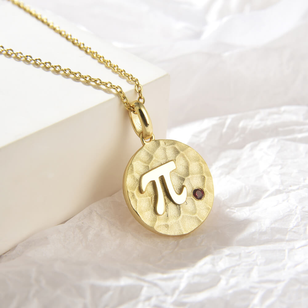 18K Gold Jewelry Personalized Pendant Tags Simple Necklace OEM/ODM Design