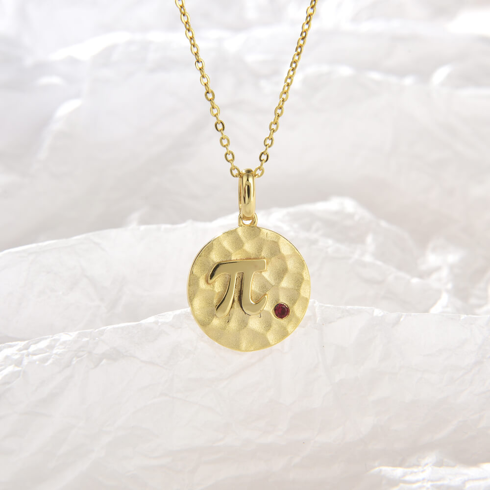 18K Gold Jewelry Personalized Pendant Tags Simple Necklace OEM/ODM Design