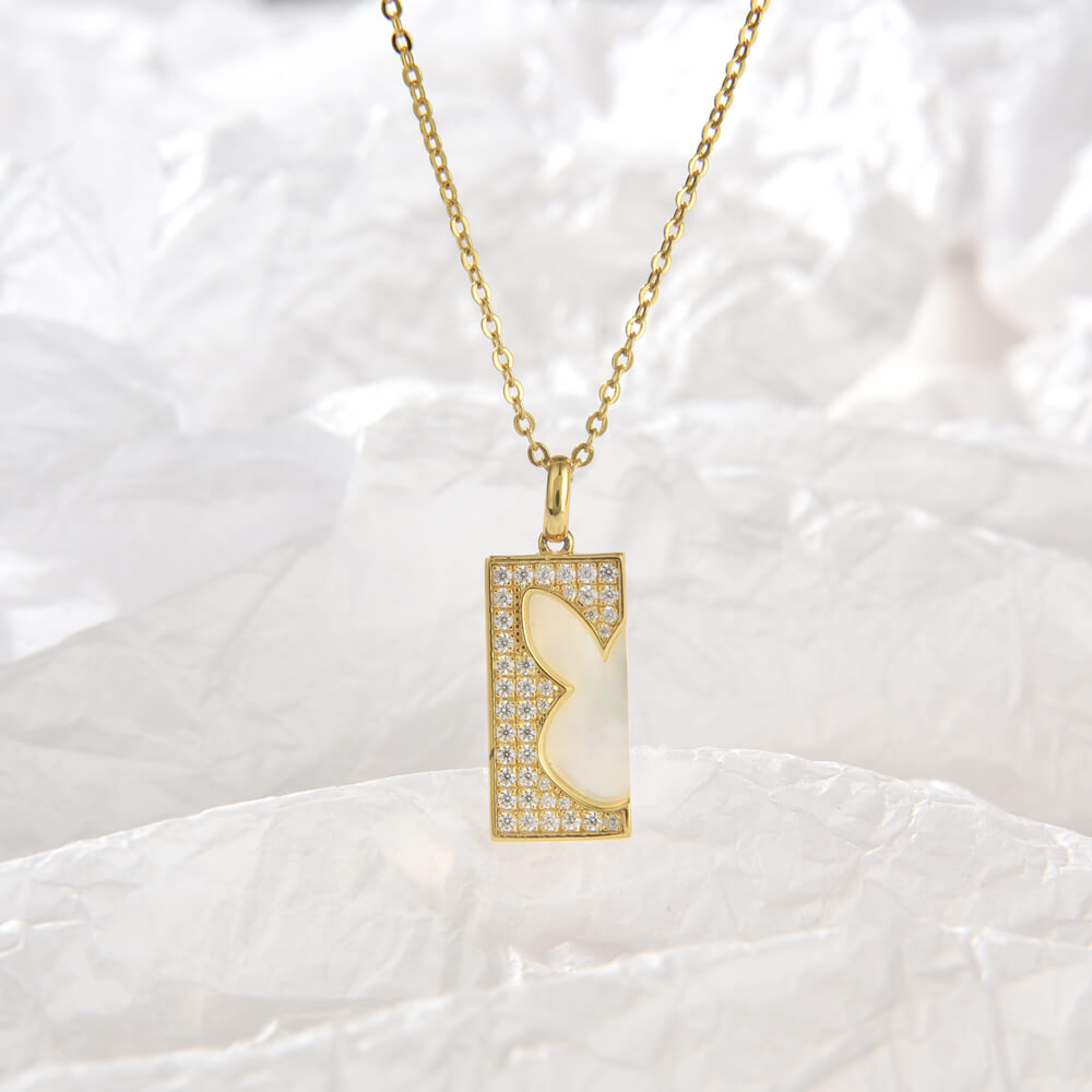 New Style Necklace Jewelry Simple Rabbit Pendant Chain Necklace Jewelry For Women